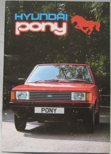 1983 hyundai pony - 1983,