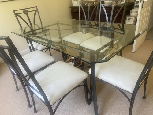 Harvey glass iron dining - harvey, &