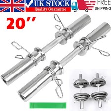 2X Olympic Dumbbell Bar Set &