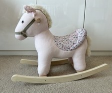Mamas & Papas Rocking Horse - Belle Pink Excellent Condition Boxed
