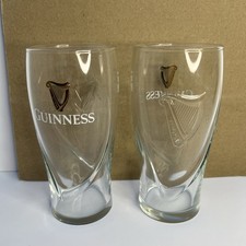 Guinness Pint Glasses Pair