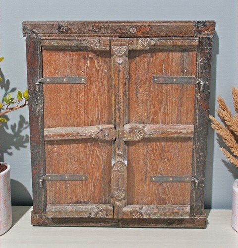 Antique wooden wall decow - wooden,