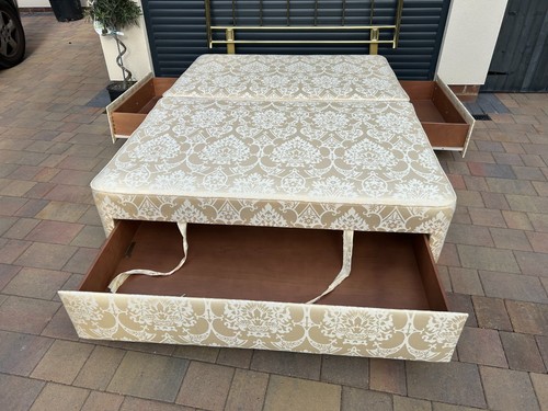 Spring 4ft6 double divan - 4ft6,