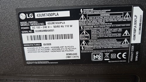43um7450pla smart 4k - 43um7450pla, 43