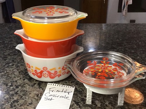 Pyrex friendship birds - pyrex,
