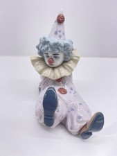 Vintage Lladro Clown Tired