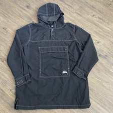 Stussy Anorak Black Nylon