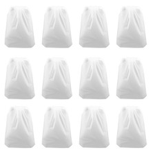 15pcs Durable Home Laundry Bags Wash Bags Drawstring Travel Laundry Bags