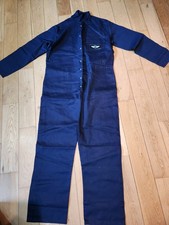 Proban Wearwell "Mini Cooper" FLAME RETARDANT Safety Heavy Duty Overalls Large 