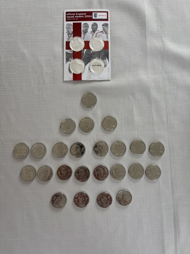 England official squad - , medals