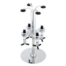 NEW! Four 4 Bottle Rotating