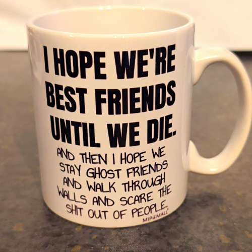 Ceramic coffee mug ghost - ceramic,