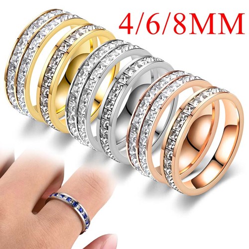 Titanium steel rings - steel, for