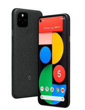 Google Smartphone Pixel 5 5G 128GB 6" (UNLOCKED) Black Good