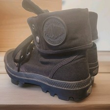 Palladium Round Toe Combat Boots UK8