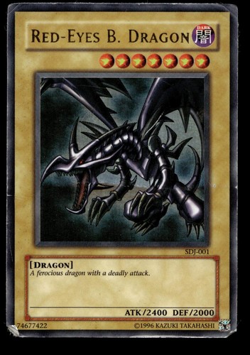Red eyes dragon - b., sdj-001