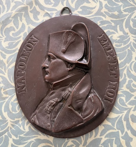 Bronze cabinet size plaque - cabinet,