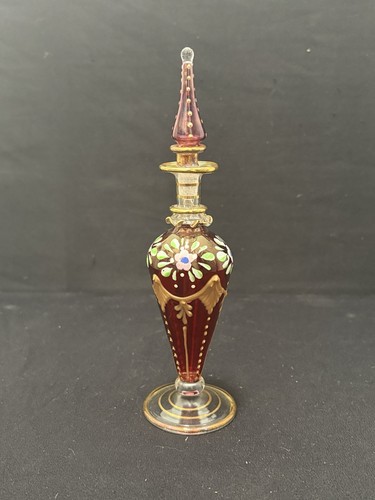 Vintage bohemian ruby glass - bohemian,
