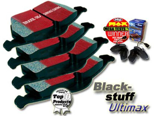 Ebc brake pads blackstuff - brake,