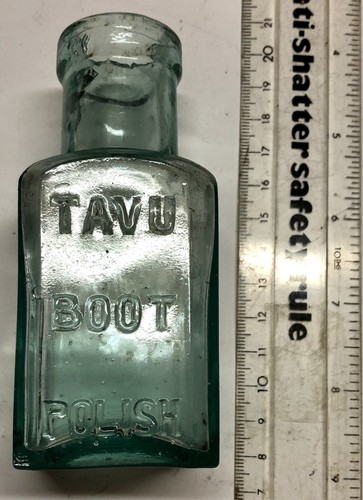 Unusual 1910 glass boot - unusual,