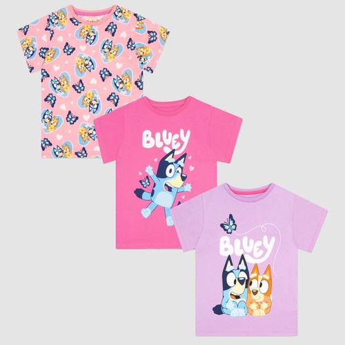 Girls bluey shirt pack - t-shirt, |