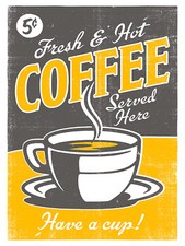 METAL VINTAGE SHABBY-CHIC TIN