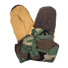 Woodland Camo Arctic Mittens