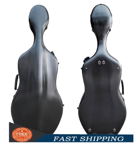 Black cello case - black,