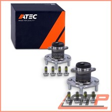 2x WHEEL BEARING+HUB REAR AXLE