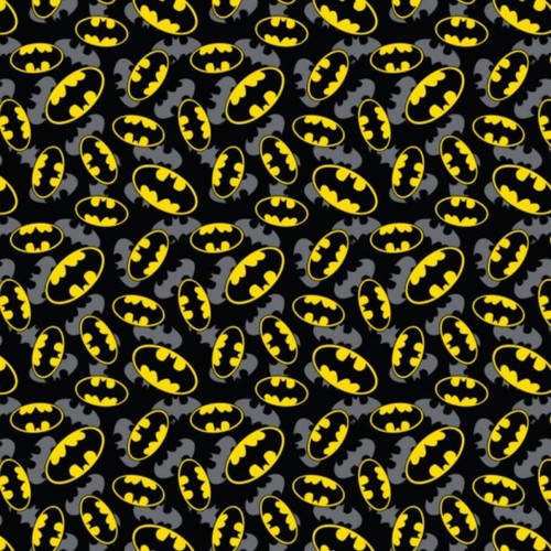 Batman comic cotton fabric - batman, dc