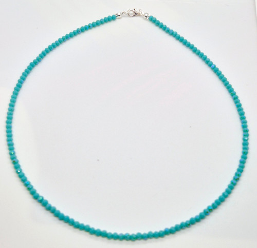 Turquoise green crystal - turquoise,