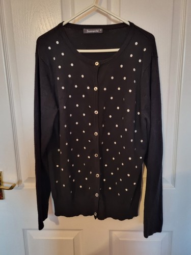 Bonmarché black polka dot - bonmarché,