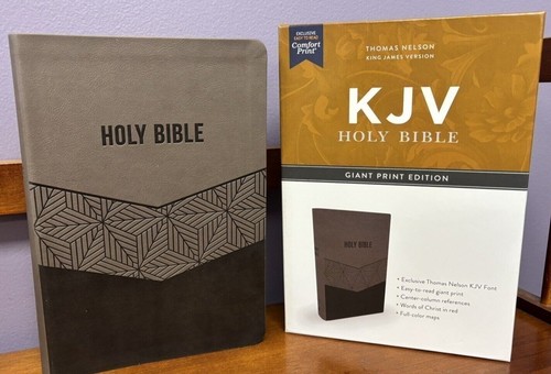 Kjv bible giant comfort - bible, print
