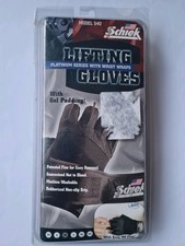Schiek Lifting Gloves With Wrist Straps Model 540 Size Medium