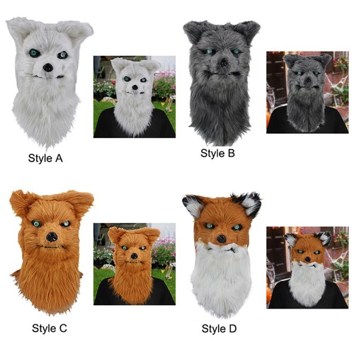 Animal mask moving jaw - mask,