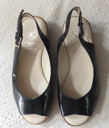 Shoes wide fit black - fit,