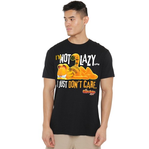 Garfield not lazy shirt - lazy, t-shirt