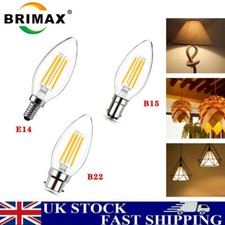 B15 E14 LED Filament Candle