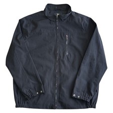 Guinness Jacket Full Zip Y2K Pockets Lightweight Black Mens XL