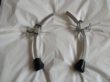 Ludwig Bass Drum Thick Curved Spurs Complete x 2 Job Lot (A)