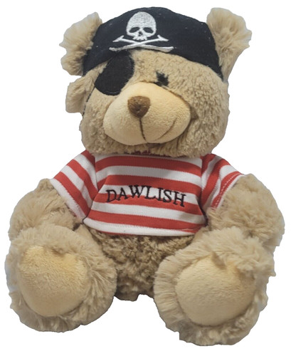 Dawlish pirate teddy bear - pirate,