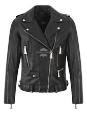 Women's Brando Lambskin