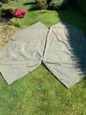 Vintage US Army 1987 Pup Tent Bivouac Shelter