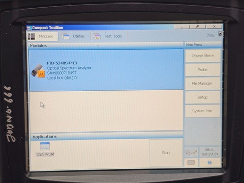 Exfo ftb 200 mainframe - exfo,
