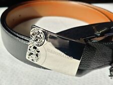Billionaire couture Italian made leather belt Belt.