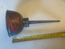 OIL CAN RARE VINTAGE VERY UNUSUAL BRAIME NO 54 WITH SELF SEALING VALVE TOOL