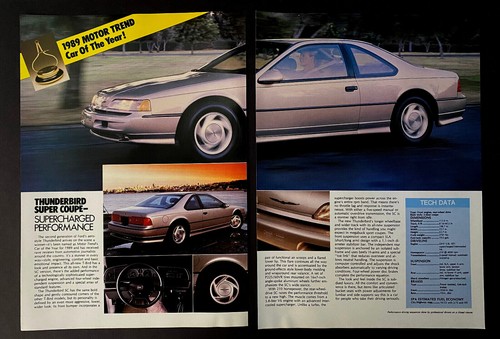 1989 ford thunderbird super - 1989,