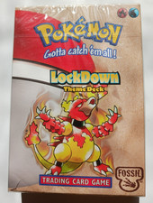 Pokemon Cards WOTC Fossil Lockdown Theme Deck New Sealed Rare Vintage 1999