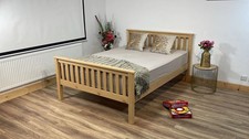 PINE WOODEN BED FRAMES WITH
