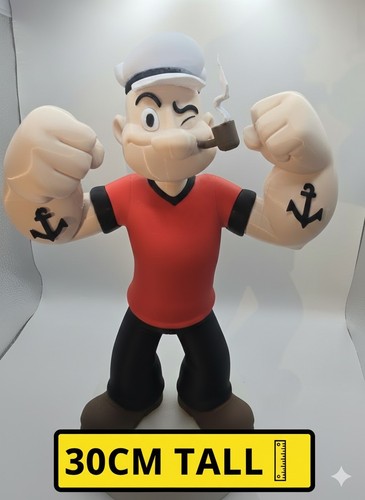 Popeye 30cm print - popeye, 3d
